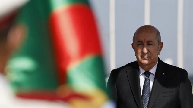 Le Président algérien, Abdelmadjid Tebboune. Crédit Photo: Ludovic MARIN / AFP