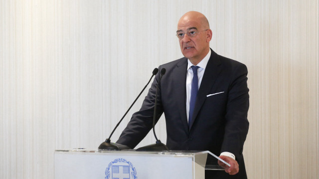 Yunanistan Dışişleri Bakanı Nikos Dendias açıklama yaptı.