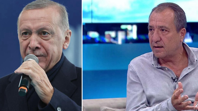 Cumhurbaşkanı Erdoğan ve Gazeteci Mehmet Tezkan