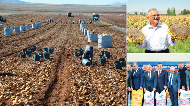 Kayseri Büyükşehir Belediyesi, tarım ve hayvancılık alanında projelerini çeşitlendirerek arttırıyor. 
