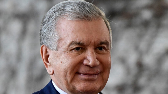 Le Président de l’Ouzbékistan, Shavkat Mirziyoyev. Crédit photo: JOHN MACDOUGALL / AFP / ARCHIVE