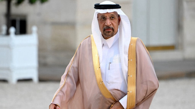 Le ministre saoudien de l'Investissement, Khaled al-Faleh. Crédit photo: BERTRAND GUAY / AFP / ARCHIVE