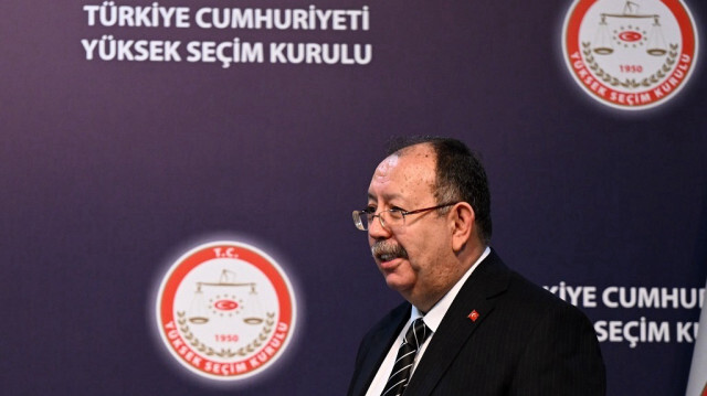 Le président de la Commission électorale suprême (YSK) de Türkiye, Ahmet Yener. Crédit photo: AA