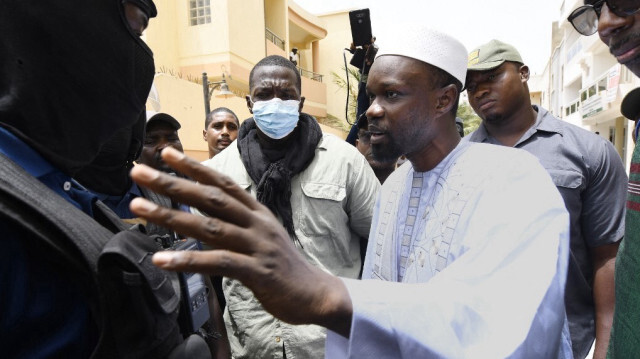 La figure de l'opposition sénégalaise, Ousmane Sonko. Crédit Photo: SEYLLOU / AFP