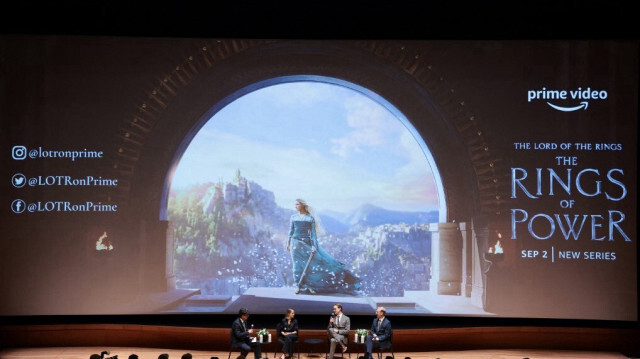 La projection spéciale de "The Lord Of The Rings: The Rings Of Power" pour Prime Video à New York à l'Alice Tully Hall, le 23 août 2022. Crédit Photo: Dimitrios Kambouris / GETTY IMAGES AMÉRIQUE DU NORD / AFP