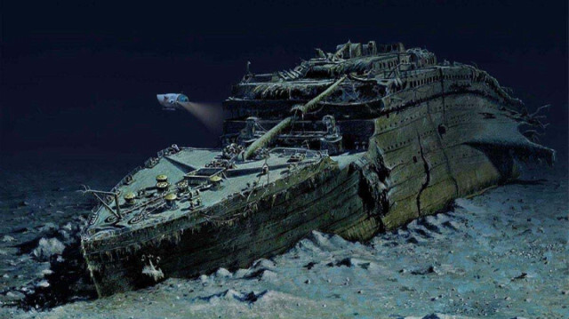 Опубликованы первые полноразмерные снимки затонувшего «Титаника»