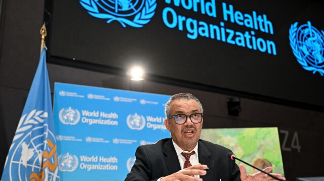 Le chef de l'Organisation mondiale de la santé (OMS), Tedros Adhanom Ghebreyesus. Crédit photo: Fabrice COFFRINI / AFP