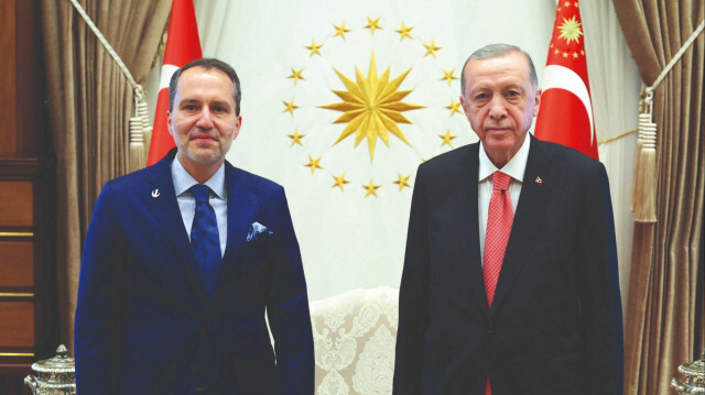 Cumhurbaşkanı Recep Tayyip Erdoğan, Fatih Erbakan. 