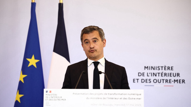 Le ministre français de l'Intérieur et des Outre-mer, Gerald Darmanin. Crédit photo: ANNE-CHRISTINE POUJOULAT / AFP