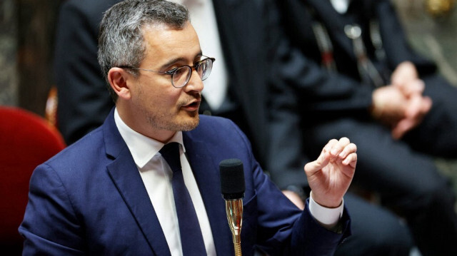 Le ministre français de l'Intérieur et des Affaires étrangères, Gerald Darmanin. Crédit Photo: Geoffroy VAN DER HASSELT / AFP