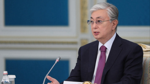 Kazakh President Kassym-Jomart Tokayev