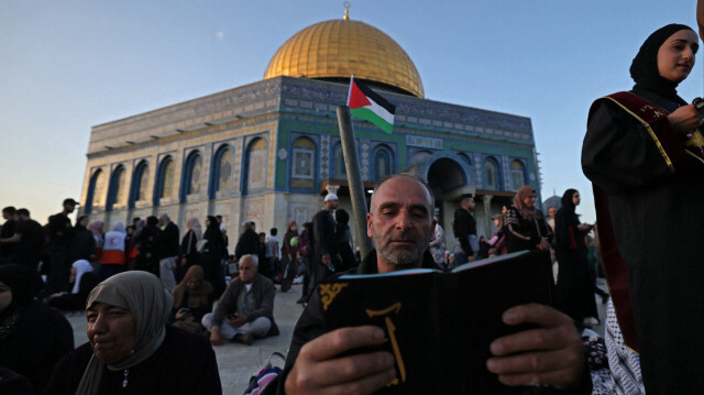 La mosquée Al-Aqsa à Jérusalem. Crédit Photo: HAZEM BADER / AFP

