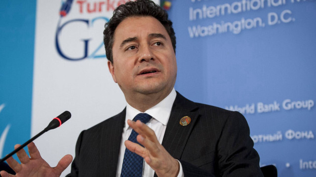 DEVA Partisi Genel Başkanı Ali Babacan. 