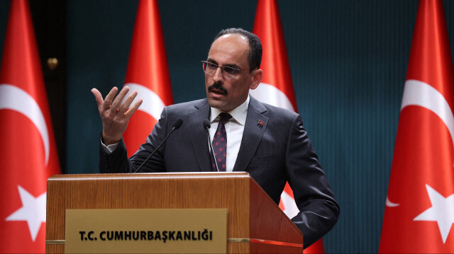 Le Porte-parole de la présidence turque, Ibrahim Kalin. Crédit Photo: Adem ALTAN / AFP

