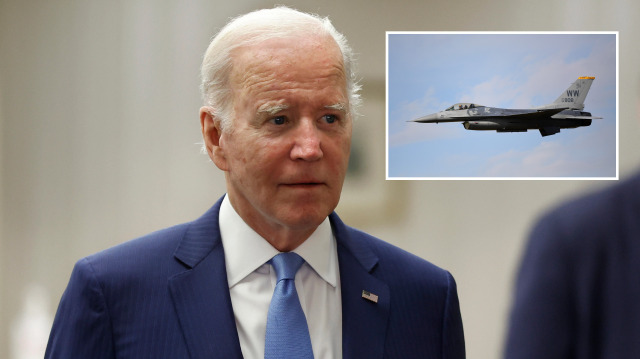 ABD Başkanı Joe Biden'ın Ukraynalı pilotlara F-16 eğitimi vermeyi öngören planı onaylayacağı açıklandı.