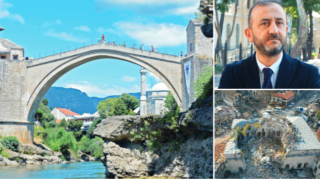 Mostar Köprüsü’nde yapılan restorasyonun bir benzerini deprem bölgesine uyarlanacak.