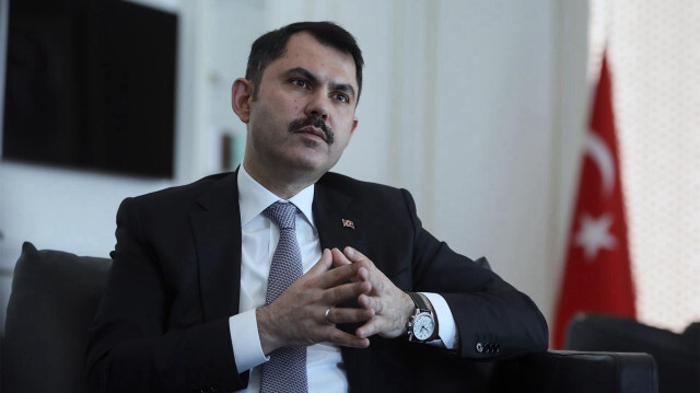 Çevre Şehircilik ve İklim Değişikliği Bakanı Murat Kurum. 