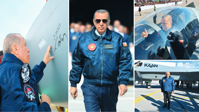 Cumhurbaşkanı Recep Tayyip Erdoğan, Milli Muharip Uçağı’nın adının “KAAN” olduğunu açıkladı.