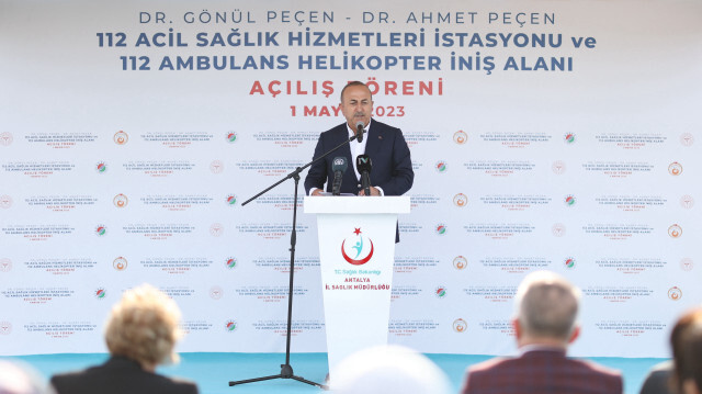 Le ministre turc des Affaires étrangères, Mevlut Cavusoglu. Crédit photo: AGENCE ANADOLU