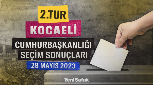 Kocaeli 2. Tur Cumhurbaşkanlığı Seçim Sonuçları - 14 Mayıs 2023