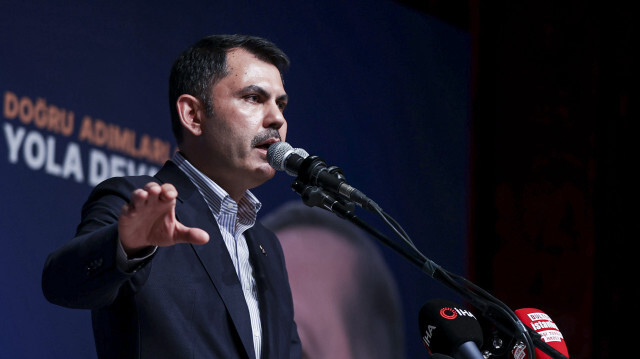 Çevre, Şehircilik ve İklim Değişikliği Bakanı Murat Kurum açıklama yaptı.