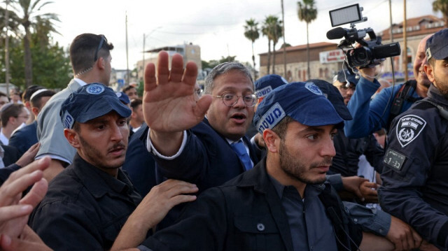 Itamar Ben-Gvir, Ministre de la Sécurité nationale d’Israël. Crédit photo: RONALDO SCHEMIDT / AFP