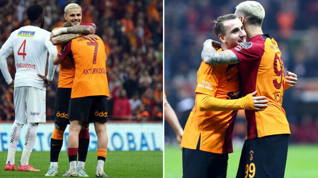 Icardi'nin ilk golünde asisti Kerem Aktürkoğlu verdi. 
