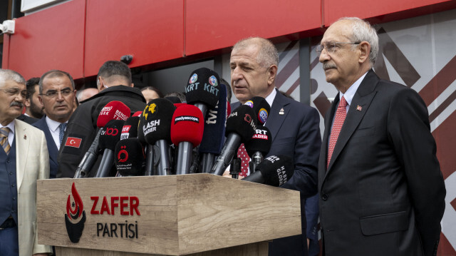 Kılıçdaroğlu, Özdağ ile 19 Mayıs'ta Zafer Partisi Genel Merkezi'nde bir araya geldi.
