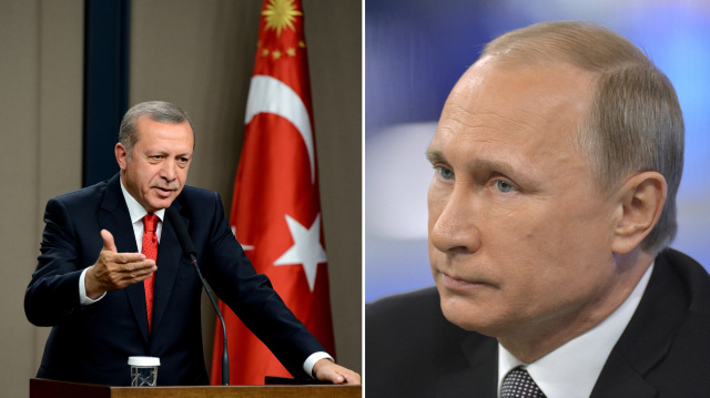 Cumhurbaşkanı Recep Tayyip Erdoğan - Rusya Devlet Başkanı Vladimir Putin 
