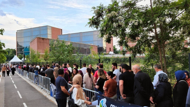 Les ressortissants turcs de l'étranger votent en masse comme ici à Strasbourg en France. Crédit photo: Omer Aydin