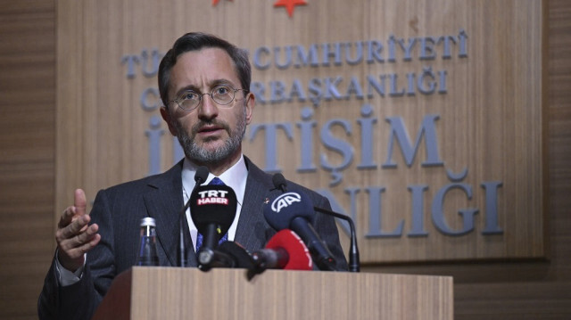 Le Directeur de la communication de la Présidence turque, Fahrettin Altun. Crédit photo: AA