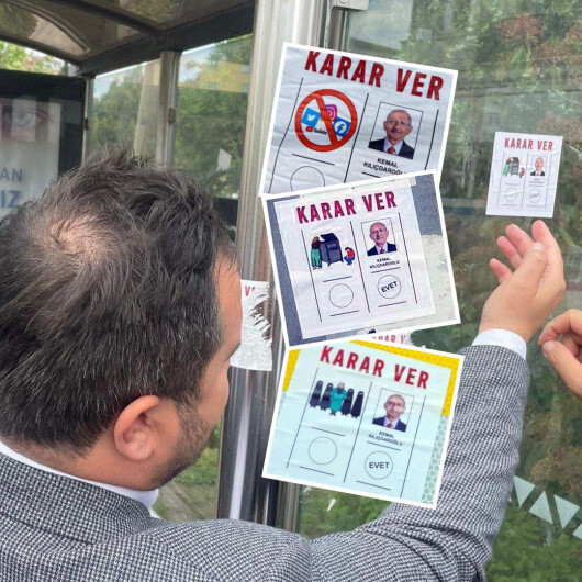 Marmaraereğlisi'nde asılan skandal broşürler için AK Parti'den suç duyurusu