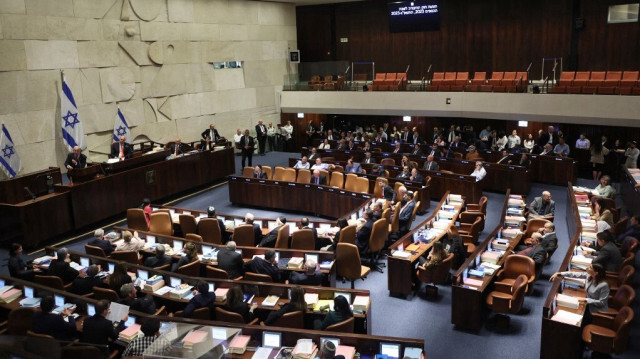 Le Parlement israélien. Crédit photo: GIL COHEN-MAGEN / AFP