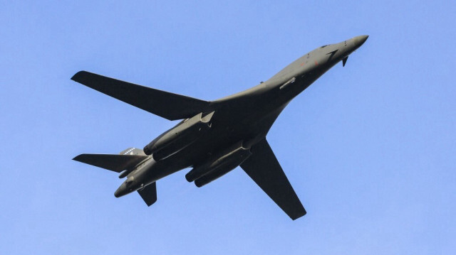 Un bombardier stratégique B-1B de l'US Air Force. Crédit photo: JEROD HARRIS / GETTY IMAGES NORTH AMERICA / GETTY IMAGES VIA AFP