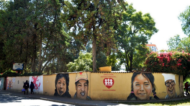 Les locaux de l'école Juan XXIII, à Cochabamba en Bolivie, où le prêtre espagnol Alfonso Pedrajas aurait commis la plupart de ses abus. Crédit photo: FERNANDO CARTAGENA / AFP