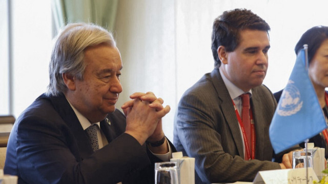 Le Secrétaire général des Nations Unies (ONU), Antonio Guterres. Crédit photo: ANDRONIKI CHRISTODOULOU / POOL / AFP