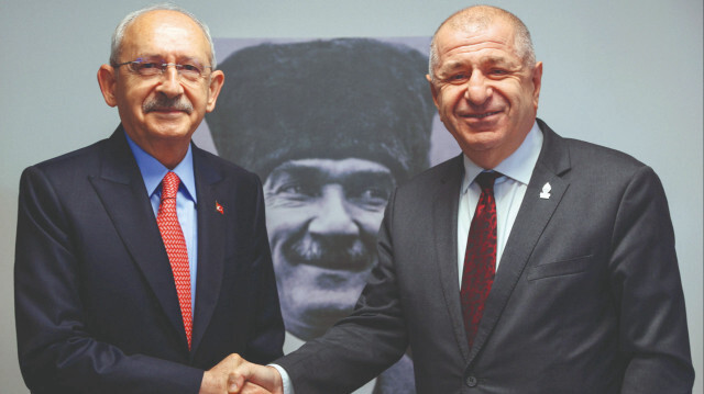 Kemal Kılıçdaroğlu,  Zafer Partisi Genel Başkanı Ümit Özdağ ile anlaştı.