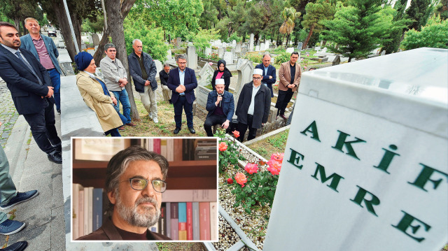 Gazetemiz genel yayın yönetmeni ve yazarlarından Akif Emre mezarı başında anıldı. 