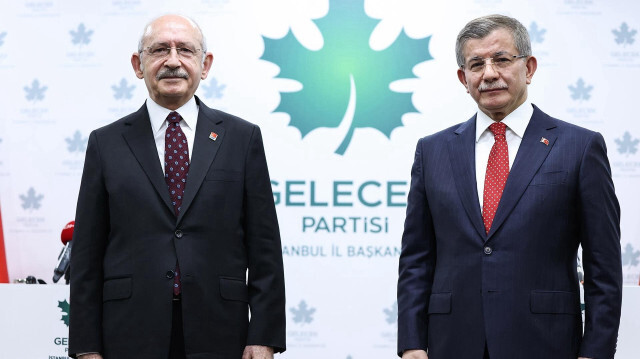 Ahmet Davutoğlu 'CHP'ye oy katkınız yok' eleştirilerini Kılıçdaroğlu'nun aday olmasıyla savuşturdu.