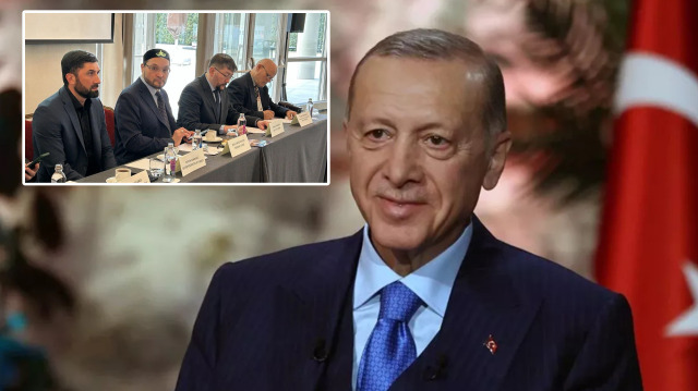 Avrupa Müslüman Forumu Başkanı Abdul-Vahed Niyazov - Recep Tayyip Erdoğan