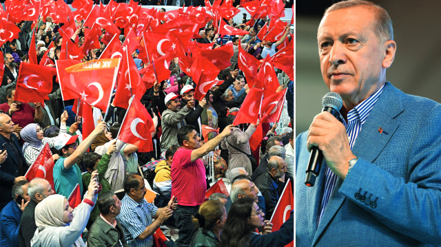 Cumhurbaşkanı Erdoğan, Keçiören Sivil Toplum Kuruluşları ve Muhtarlar Buluşması’nda 7’li Masa’nın koltuk paylaşımını eleştirdi