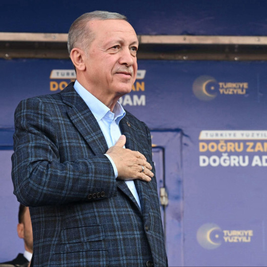 Cumhurbaşkanı Erdoğan: 14 Mayıs'ta yalan iftira ve korku siyasetiyle seçim kazanılamayacağını gösterdik