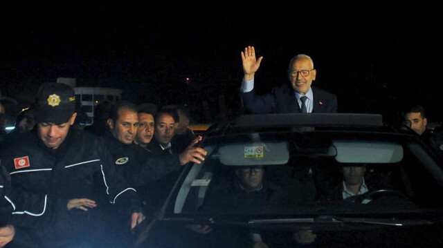 Le chef du parti tunisien Ennahdha, Rached Ghannouchi. Crédit Photo: YASSINE MAHJOUB / AFP