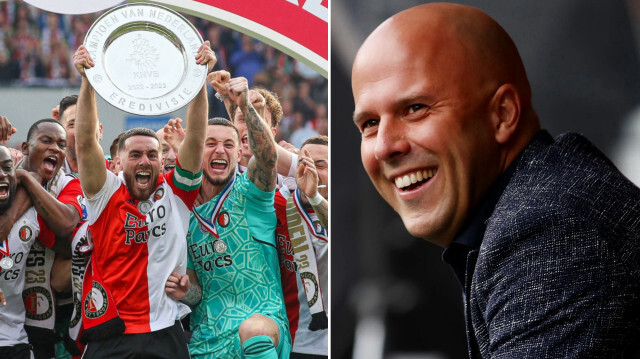 Slot'un yönettiği ve Orkun Kökçü'nün kaptanlığını yaptığı Feyenoord, ligdeki 16. şampiyonluğunu ilan etti. 