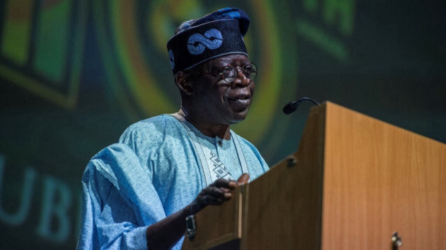 Le Président du Nigéria, Bola Tinubu. Crédit photo: STEFAN HEUNIS / AFP