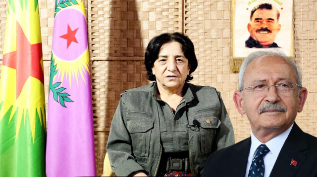 Terörist Sozdar Avesta bebek katili Öcalan'ın özgürlüğü için Kılıçdaroğlu'na oy istedi.