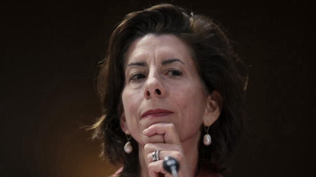 La ministre américaine au Commerce, Gina Raimondo. Crédit photo: WIN MCNAMEE  / GETTY IMAGES AMÉRIQUE DU NORD / Getty Images/ AFP