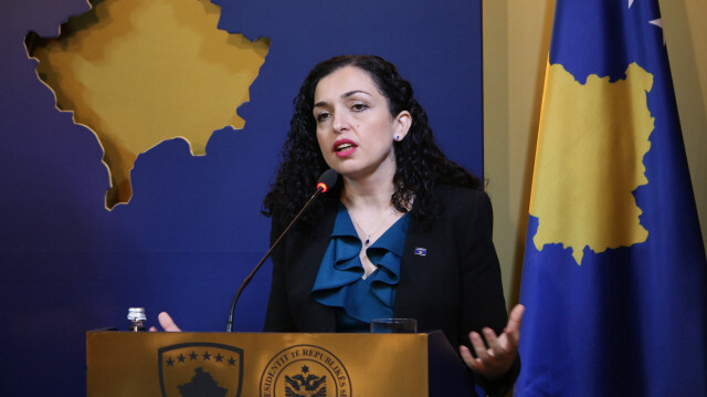 Kosovo's President Vjosa Osmani