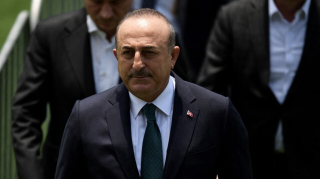 Mevlut Cavusoglu, Ministre des Affaires étrangères de Türkiye. Crédit Photo: CARL DE SOUZA/AFP

