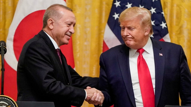Donald Trump, seçim başarısı sebebiyle Cumhurbaşkanı Erdoğan'ı tebrik etti.